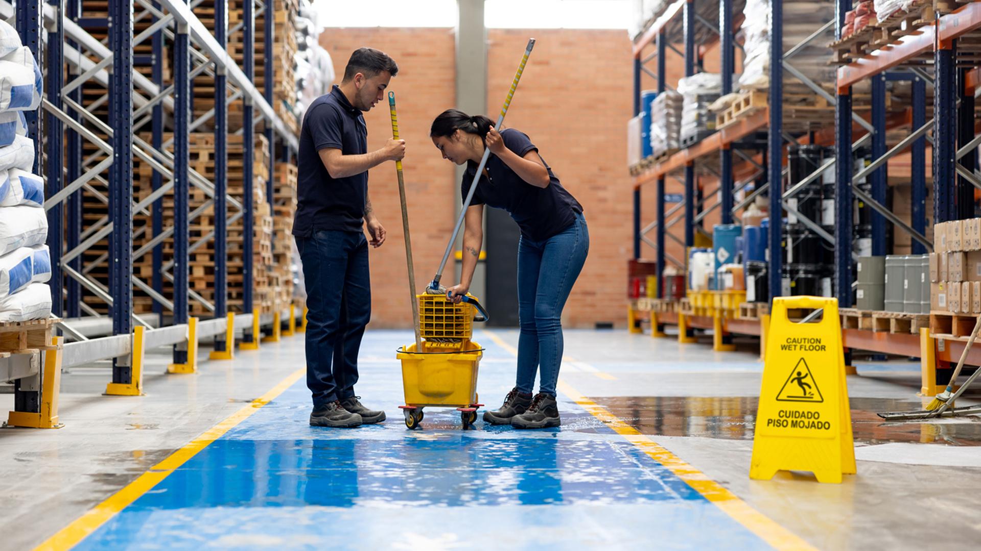 Curso PRL Limpiador sector servicios (4h) - Imagen de cabecera